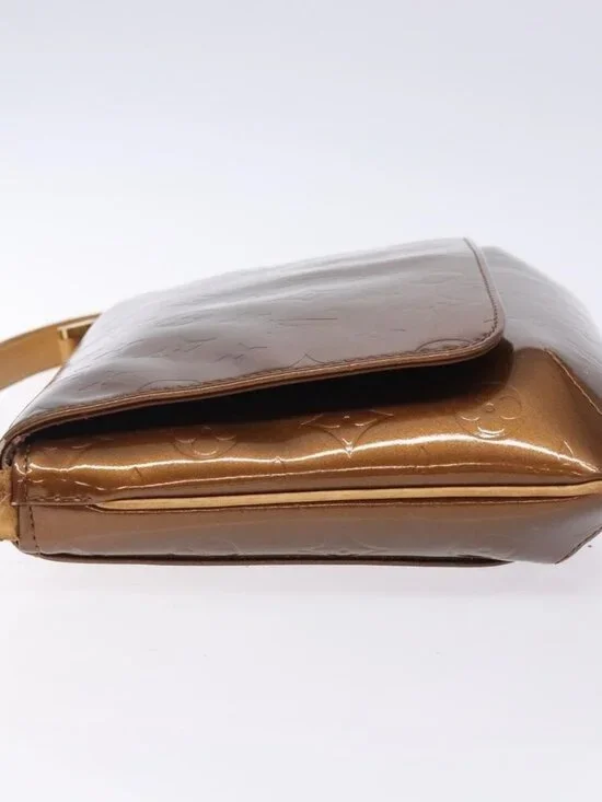 Authentic LOUIS VUITTON Monogram Vernis Thompson Street Bag Bronze M91124 LV - Picture 11 of 16